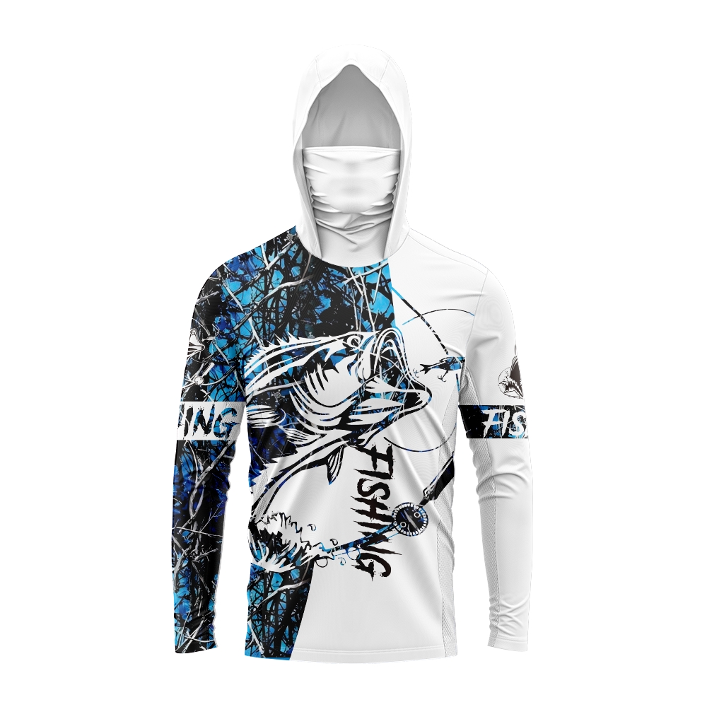 Men Bass Fish Print Fishing Ho - đánh giá và giá Sports Mask Breathable