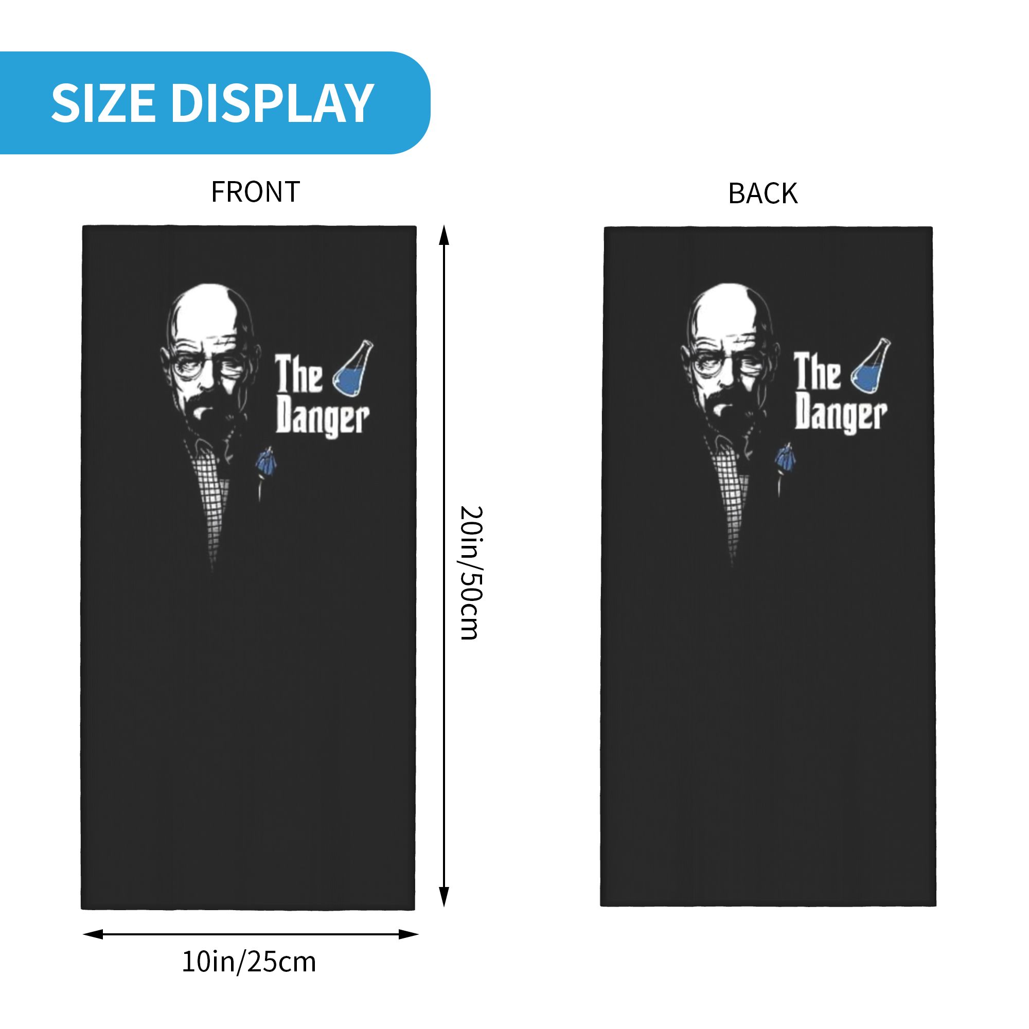 Custom Walter White's I am The - đánh giá và giá Neck Gaiter Face Cover