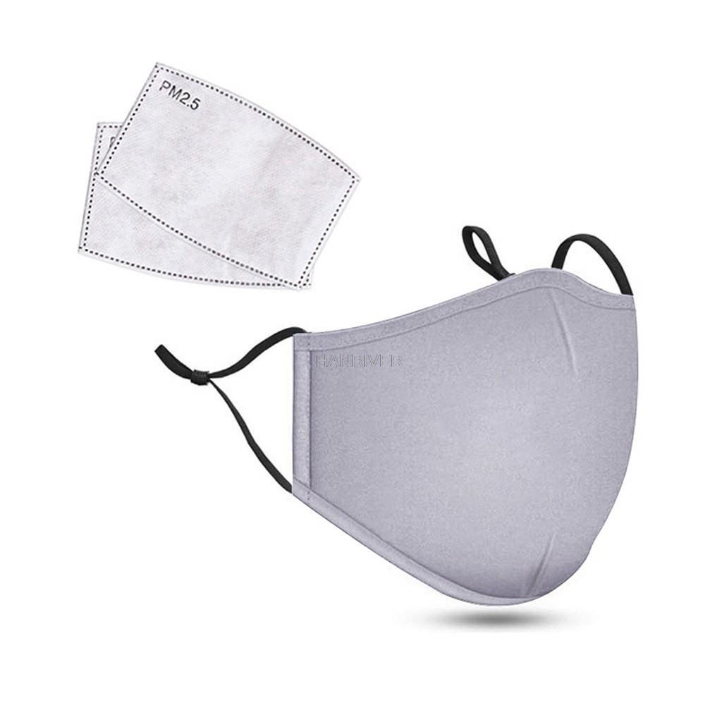 Cotton Face Mask PM2.5 Activat - đánh giá và giá Cloth Face Mask Washable