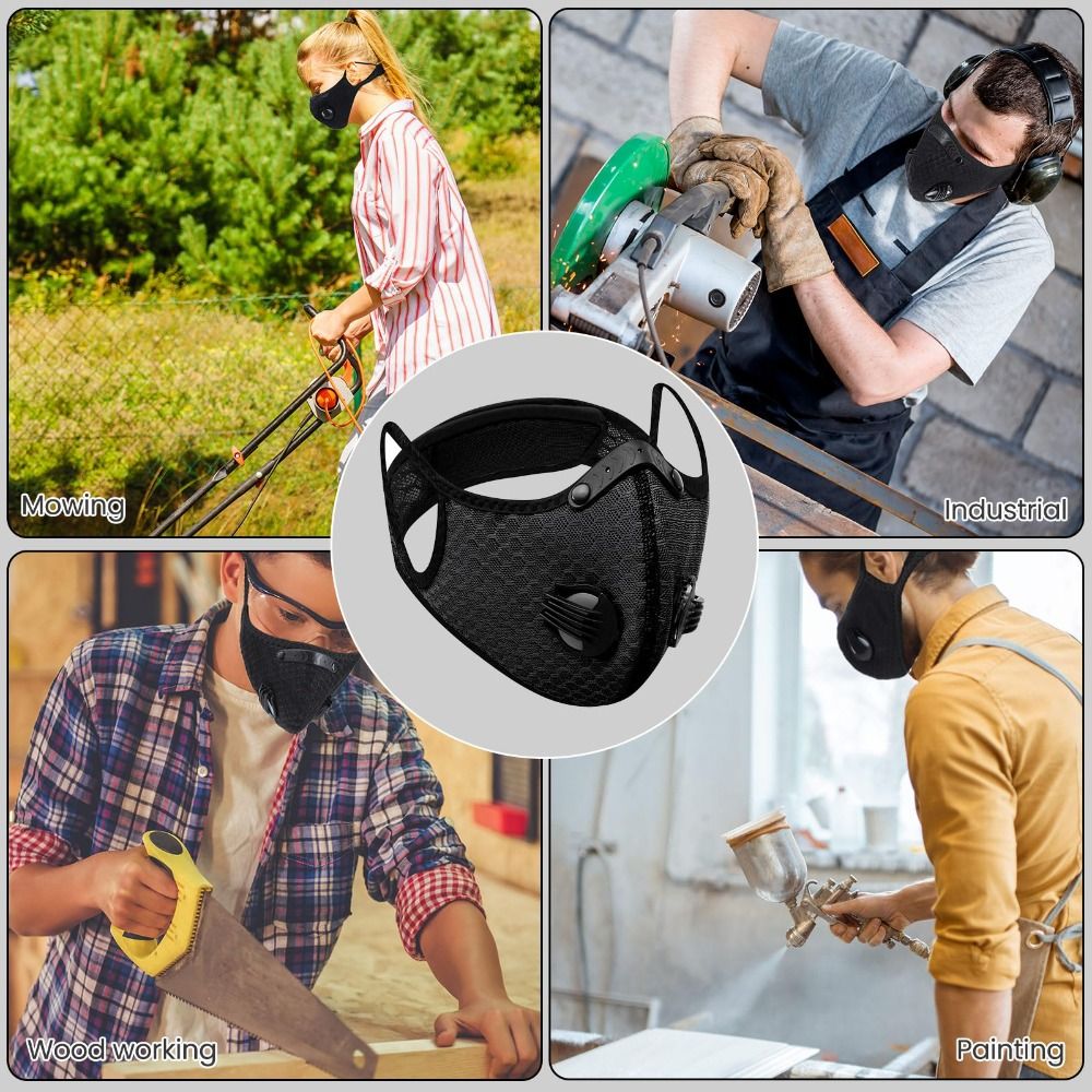 Breathable Ergonomic Dust Mask - đánh giá và giá Dust Mask Construction