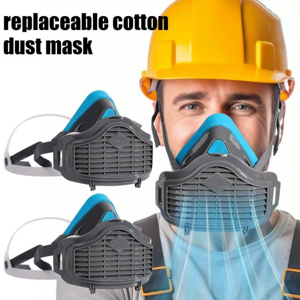Silicone Dustproof Half Mask R - đánh giá và giá Respirator Half Face