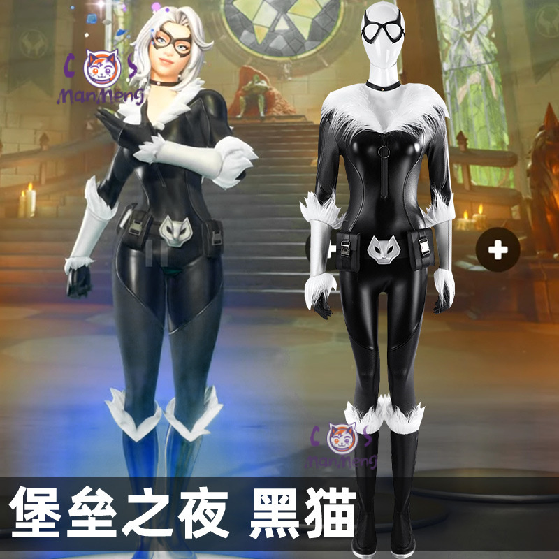 Black Cat Felicia Hardy Cospla - đánh giá và giá Black Face Mask Pack