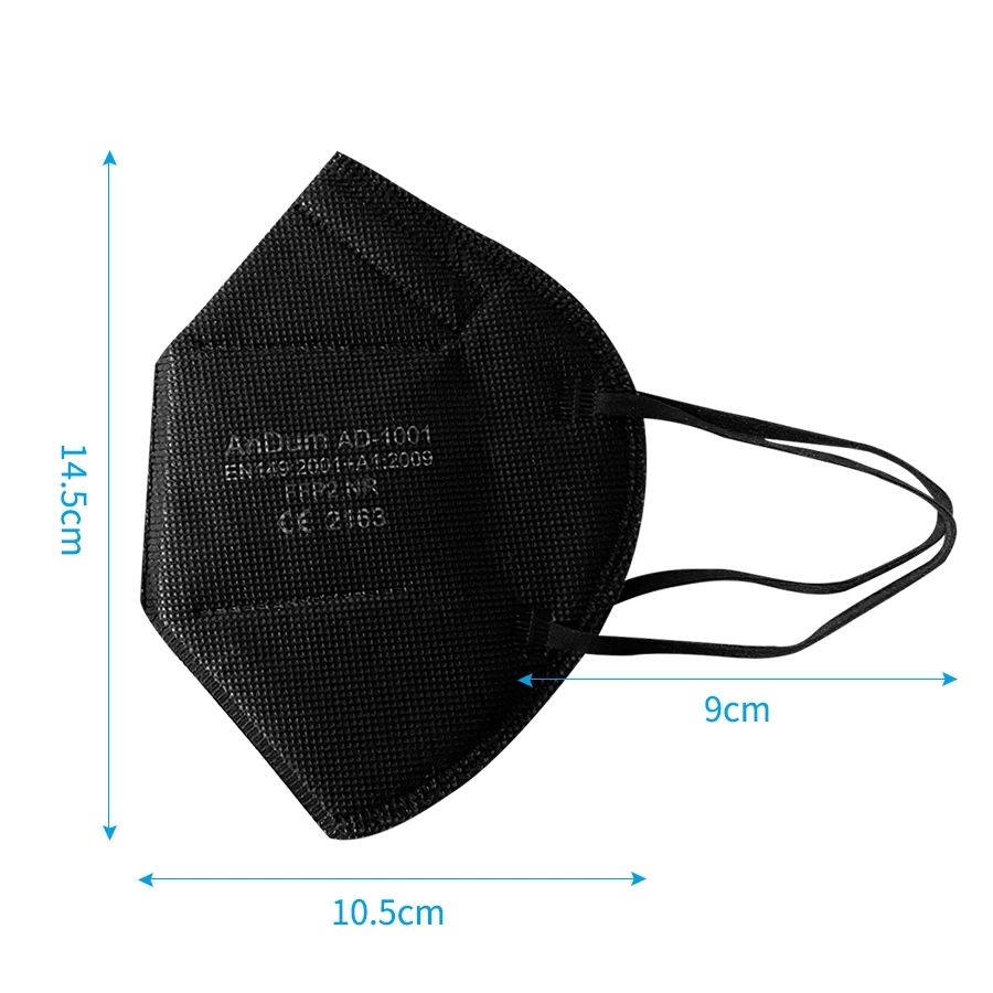 5PCS FFP2 Mask CE Approved Fil - đánh giá và giá Respirator Half Face