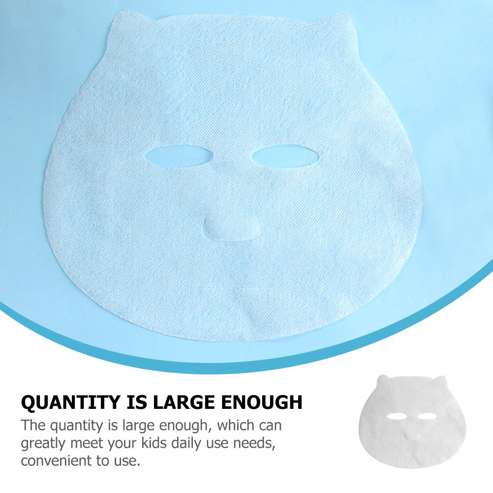 100Pcs Kids Face Mask Sheets H - đánh giá và giá Kids Face Mask