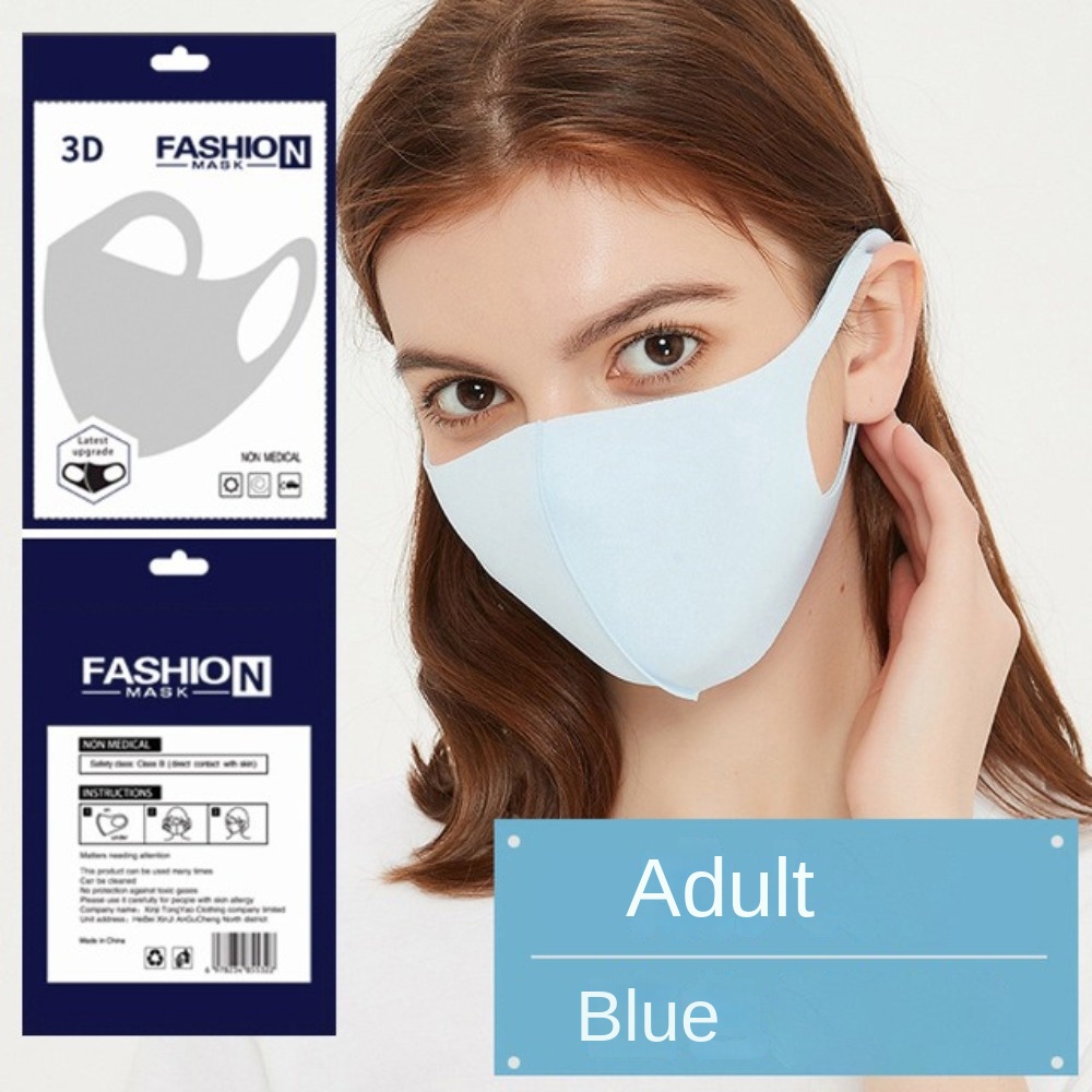 New Breathable Ice Silk Mask A - đánh giá và giá Cloth Face Mask Washable